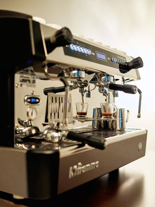 Кофемашина рожковая автоматическая FIAMMA Compass 2 DB TC White (2 высокие группы, двойной бойлер)