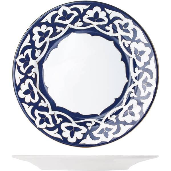 Тарелка G.BENEDIKT Vostok Gold D 270 мм, H 25 мм артикул PRI21271.367