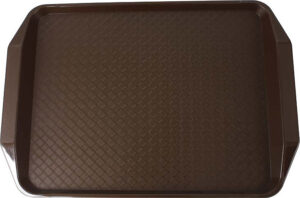Поднос из полипропилена Cambro 1217FFH 167 (30х41 см) с ручками коричневый артикул 1217FFH 167