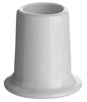 Подставка для зубочисток KunstWerk Paula белая D 45/30 мм, H 50 мм артикул A6976