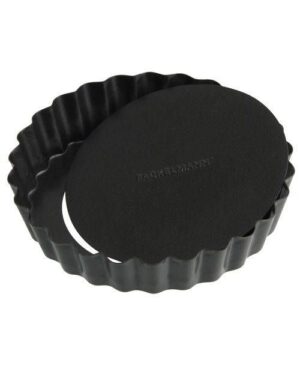 Форма для выпечки Fackelmann d 90 мм. рифленая съемное дно с антиприг. покр. артикул 21682