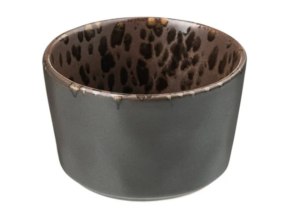 Емкость для закусок Le CoQ Phobos 250 мл, D 95 мм, H 60 мм, коричневый артикул LPHO019MA225095