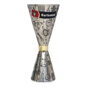 Джиггер P.L. Proff Cuisine 25/50 мл нерж. хром с рисунком артикул MSAS0024-SS