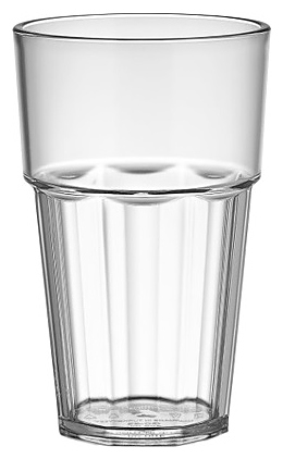 Стакан Хайбол Gastroplast Casablanka GC-21 300 мл, D 75 мм, H 120 мм поликарбонат, прозрачный артикул 77282