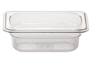 Гастроемкость MACO Jingbao 8631 GN 1/9-65 поликарбонат, прозрачная 0,57 л артикул 359524