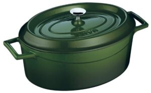 Кастрюля LAVA TRENDY SERIES 3,91 л, L 340 мм, B 210 мм, H 120 мм зеленая артикул LV O TC 27 K2 G