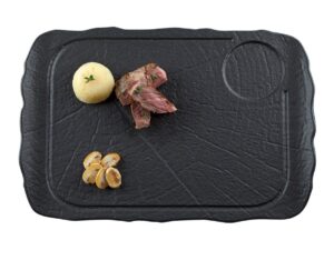 Блюдо Bonna Shade 350*240 мм для подачи /1/6/ артикул SH37SB