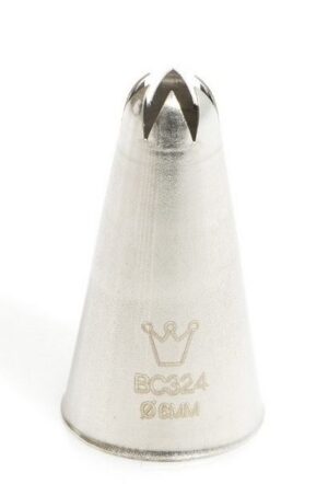 Насадка кондитерская Martellato BC324 Закрытая звезда D 25 мм, H 44 мм артикул BC324