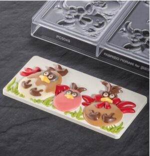 Форма для шоколада PAVONI "Easter Friends" L 275 мм, B 175 мм артикул PC5049