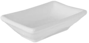 Соусник KunstWerk Paula белый 50 мл, L 90 мм, B 65 мм, H 25 мм артикул A18741