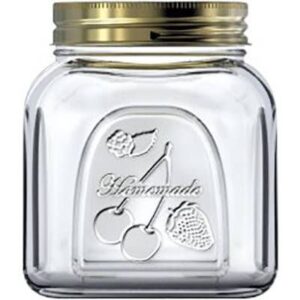 Банка для сыпучих продуктов PASABAHCE Homemade 500 мл, L 67 мм, B 67 мм, H 113 мм артикул 80384/b