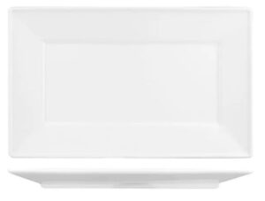 Блюдо KunstWerk Paula белое L 245 мм, B 150 мм, H 15 мм артикул P0021925