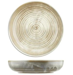 Тарелка KunstWerk Agave 600 мл, D 193 мм, H 45 мм артикул ZA0006-7.5m