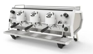 Кофемашина рожковая автоматическая Sanremo D8 PRO 3 высокие гр,Total White, белая