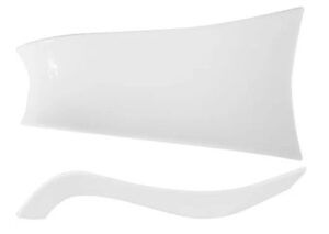 Блюдо KunstWerk Paula белое L 365 мм, B 182 мм, H 65 мм артикул A8936