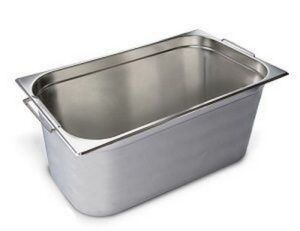 Гастроемкость HURAKAN GN 1/1-200 нерж. сталь, с ручками 27,8 л артикул 171167