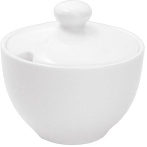 Сахарница KunstWerk Паула с крышкой бел. 200 мл. артикул A7427