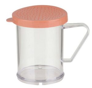 Банка для сыпучих продуктов MACO Jiwins JW-SK280M 280 мл, D 80 мм, H 100 мм (розовая крышка) артикул 360284