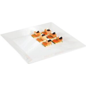 Блюдо APS пластик белый, H 2,5, L 18,5, B 18,5 см артикул 83418