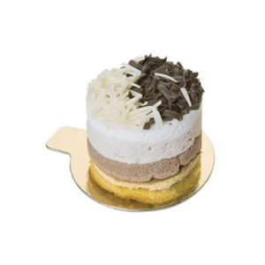 Подложка кондитерская Garcia De Pou D 80 мм, двусторонняя, золотая/черная, картон, 250 шт артикул 147.20