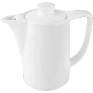 Кофейник KunstWerk Paula белый 880 мл, L 171 мм, H 165 мм, D 86 мм артикул A7062