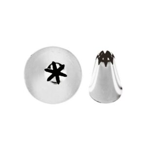 Насадки кондитерские Paderno Закрытыя звезда D 4 мм, 6 лучей, 6 шт артикул 47355-04