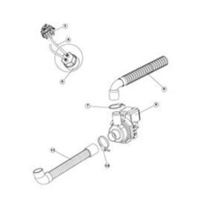 Помпа слива Apach Cook Line 999319