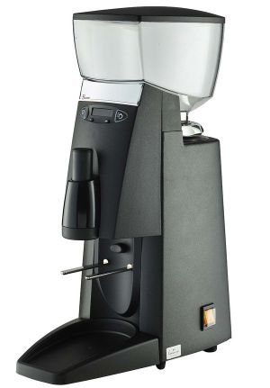 Кофемолка Santos 55BF черная с мобильным темпирующим устройством