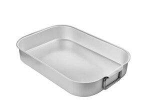 Лоток для запекания Paderno L 450 мм, D 300 мм. H 75 мм, с ручками, алюминий артикул 16941-45