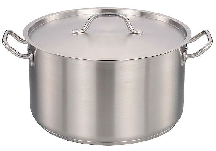 Кастрюля Indokor Professional ZX-HC-28011 11,1 л, D 280 мм, H 180 мм, с крышкой артикул 35805