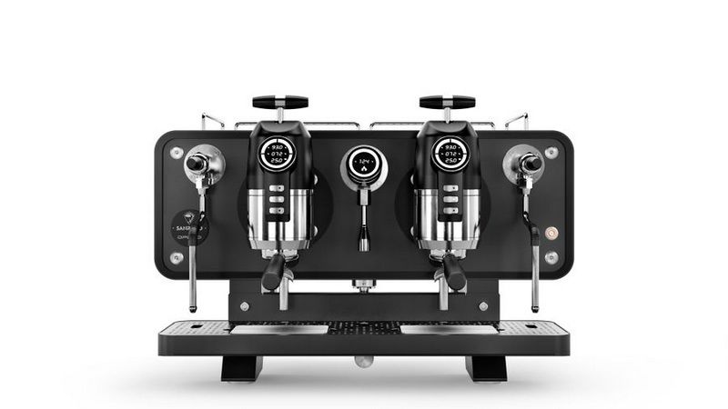 Кофемашина рожковая автоматическая Sanremo Opera 2 высокие гр. черная