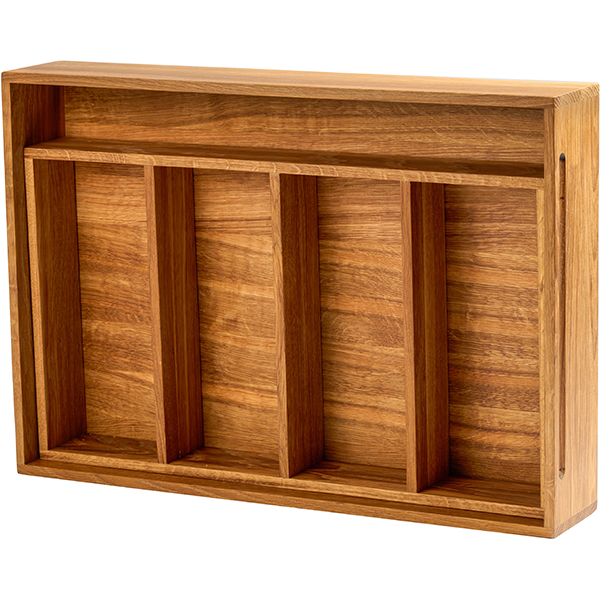 Вставка для ящика для подачи (арт. Q655O-06N) PPwood L 510 мм, B 350 мм, H 20 мм, решетчатая, дуб артикул Q733O-00N