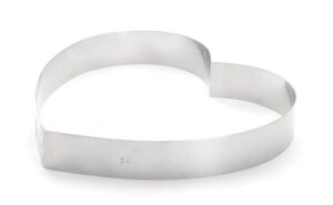 Кольцо кондитерское De Buyer Сердце D 240 мм, H 40 мм, L 263 мм, B 210 мм артикул 3077.24