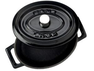 Кокотница LAVA TRENDY SERIES 0,36 л, L 160 мм, B 100 мм, H 70 мм черная артикул LV O TC 10 K2 BL