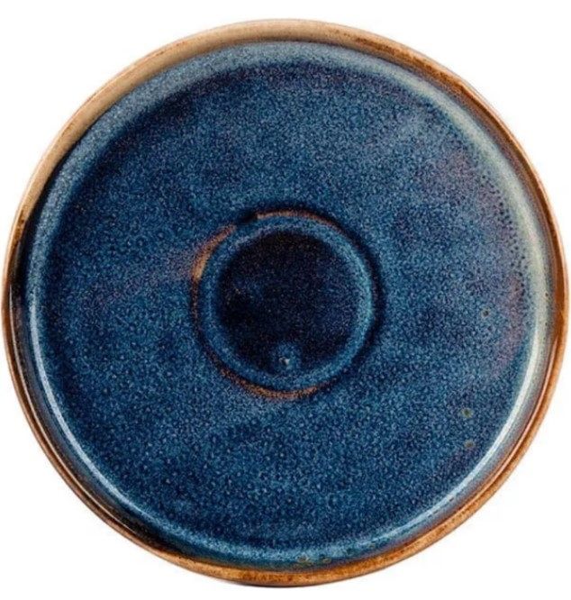 Блюдце KunstWerk Iris D 120 мм, H 18 мм артикул ZA0128-4.75-a