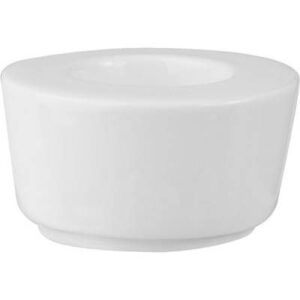 Подставка для яйца G.BENEDIKT Maxim d77 мм, h40 мм фарфор белый артикул MAX4808