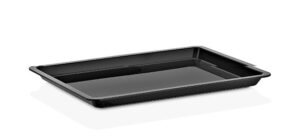 Поднос для выкладки Gastroplast GFT-12/B GN 1/2 325х265 мм поликарбонат, черный (крышка арт. 76828, 76829) артикул 76847