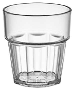 Стакан Олд Фэшн Gastroplast Casablanka GC-19 200 мл, D 75 мм, H 80 мм поликарбонат, прозрачный артикул 77167