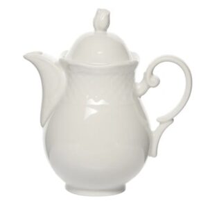 Кофейник Lubiana Afrodyta 1350 мл. D 75 мм. H 240 мм. L 210 мм. артикул 2677-white