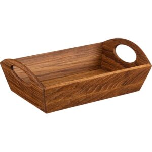 Ящик для подачи и выкладки хлебобулочных изделий PPwood L 295 мм, B 186 мм, H 95 мм, дуб артикул Q651O-00N