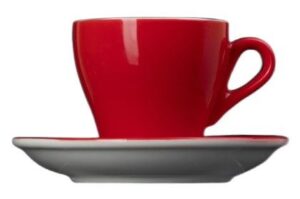 Кофейная пара Corone Gusto красный 190 мл артикул фк1729