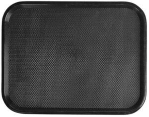 Поднос ProHotel JW-A1418P 455х355 мм, полипропилен, черный артикул 4080810
