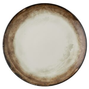 Тарелка мелкая Arthur Krupp Shade Sea&Earth D 320 мм, белый, коричневый артикул 67372B07