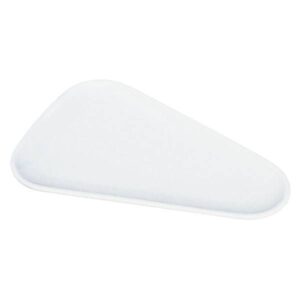 Тарелка ZIO PEPE треугольная, L 310мм, B 200мм, фарфор, белый, для 1-го куска пиццы артикул APTR