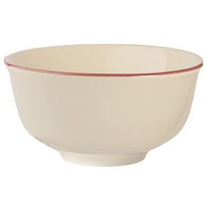 Сахарница Steelite Ivory Claret бежево-бордовая 230 мл. D 95 мм. H 55 мм. артикул 1503 A379