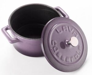 Кокотница LAVA FOLK SERIES 0,35 л, D 100 мм, H 70 мм фиолетовая артикул LV Y TC 10 K1 P