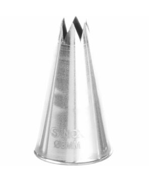 Насадка для кондитерских мешков Hendi 551387 D 8 мм, форма звезды артикул 551387