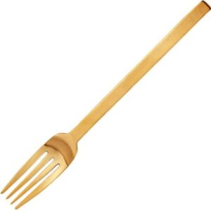 Вилка десертная PORDAMSA Spiga gold L 185 мм артикул A0032-OV14