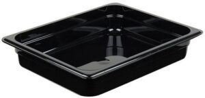 Гастроемкость Cambro Camwear GN 1/2-65 поликарбонат, черная 3,9 л артикул 22CW 110