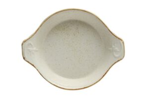 Форма для запекания Porland Seasons Beige d=21 см, h=5,5 см, длина c ручками 27 см 602928 артикул 602928 бежевый